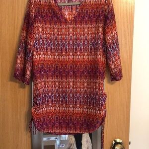 Porto Cruz bathing suit coverup tunic size M